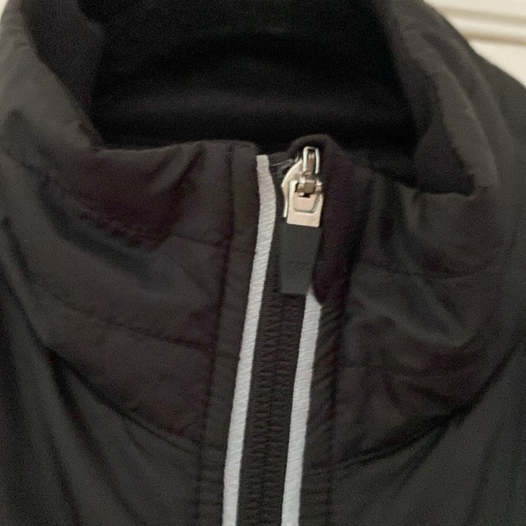 CHCB Cycling Quilted Jacket‎ Vest Shirt Light Jacket Black Puffy Gray Size Large - Picture 8 of 14